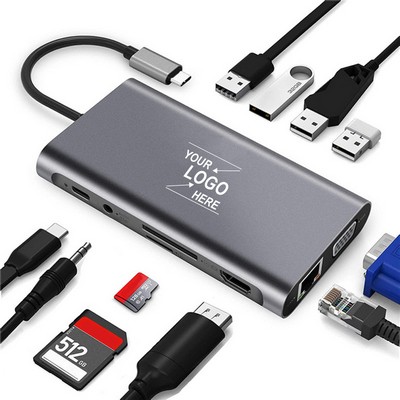 11-in-1 Type-C Docking Station
