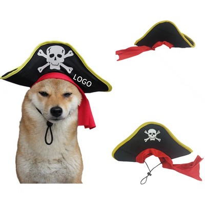 Adjustable Pet Pirate Hat
