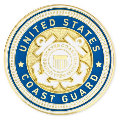 Officially Licensed U.S. Coast Guard Pin - Union Made in the USA