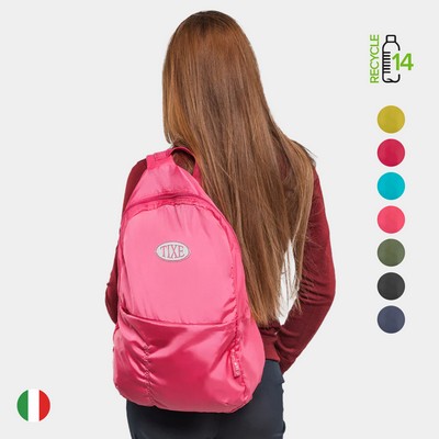 TUCANO® - Italy COMPATTO ECO Recycled Exclusive Super Light Foldable Backpack