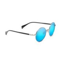 Maui Jim® USA, Inc. Mokupuni Sunglasses-Silver/Blue Hawaii