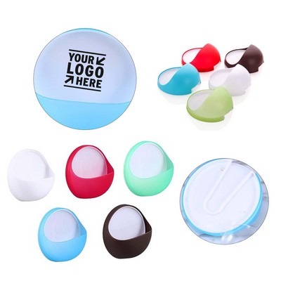 Wall-Mounted Suction Cup Soap Holder