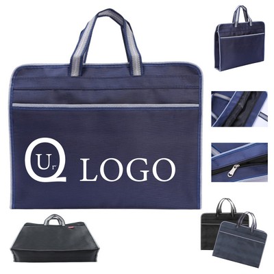 15x12x3" Laptop Bag Briefcase w/ Front Pocket