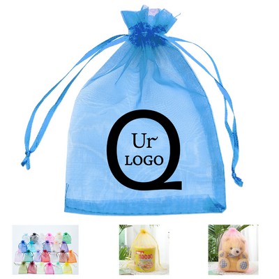 11.8 X 15.74" Organza Candy Drawstring Bag