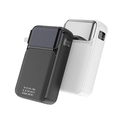 10000mAh Portable Charger With AC Wall Plug