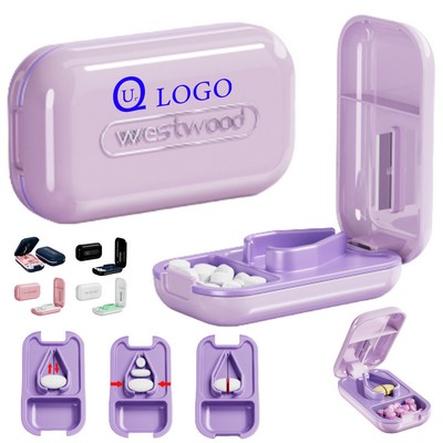 Medicine Box With Cutter