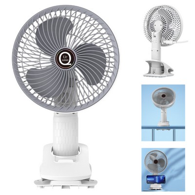 Usb Rechargable Clip Small Fan