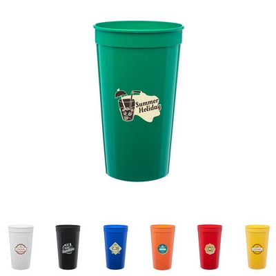 Plastic Stadium Cups 32 oz.