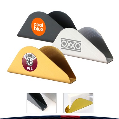 Wavy Stainless Steel Napkin Holder