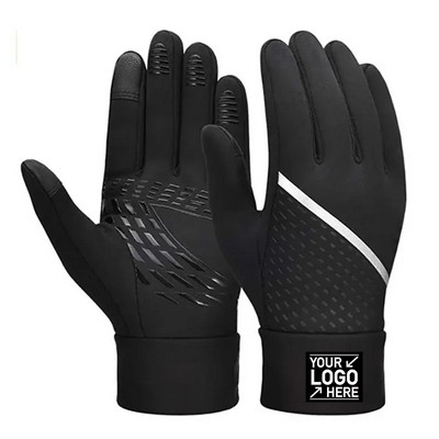 Warm Anti-Slip Reflective Touch Screen Thermal Gloves