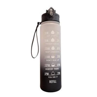 32 oz. Motivational Water Bottle