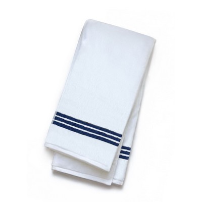 Sports Towel w/3 Blue Stripes