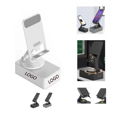 4-in-1 Bluetooth Speaker Charging Phone Holder