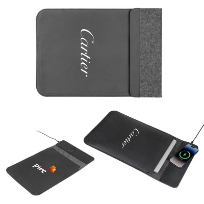 Wireless Charging Laptop Sleeve & Mat