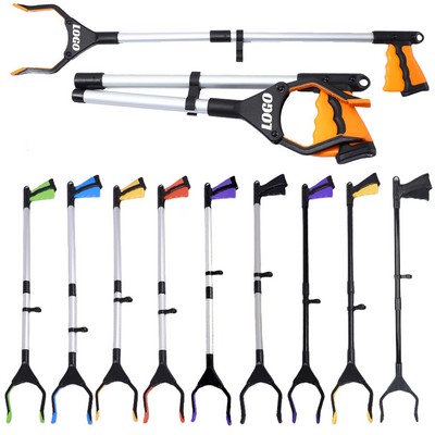Foldable Garbage Reacher Tool With Magnetic