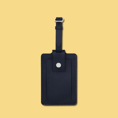Premium Genuine Leather Luggage Tag