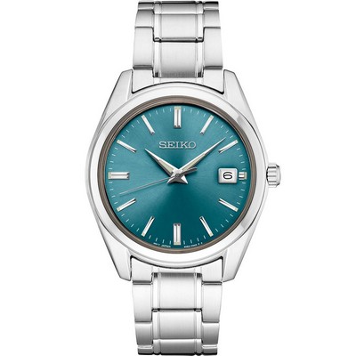 Seiko Watch Essentials Ss Quartz Blue Dial