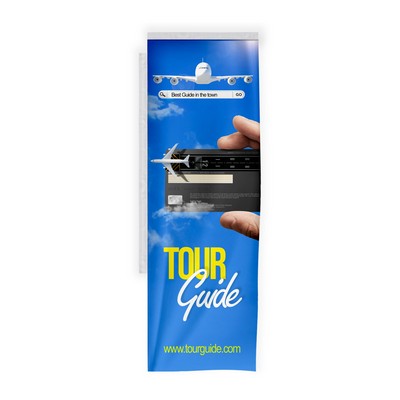 Custom 48" Rectangle Flag for Backpack Flags - Double Sided