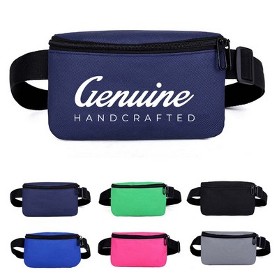 Water-resistant Zippered Fanny Pack
