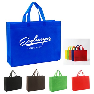 Non-Woven 4 Bottles Wine Carrier Tote Bag