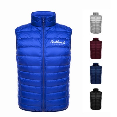 Windproof Water-Resistant Puffer Vest
