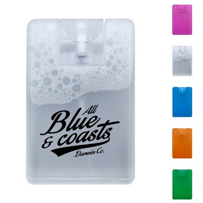 0.6oz Plastic Card Perfume Spray Bottle