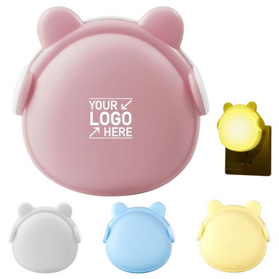 Cute LED Night Light for Bedside Sleep