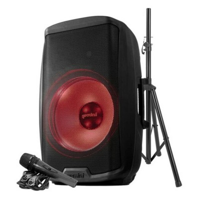 Gemini 15" Active Multi-Led Bluetooth Loudspeaker