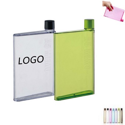 14Oz A5 Flat Water Bottle