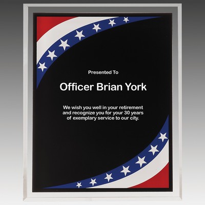 Acrylic Border Plaque