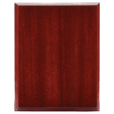 High Gloss Mahogany Finish Plaque