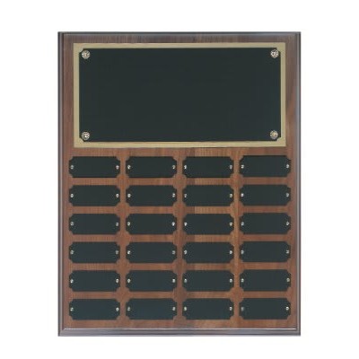 Genuine Walnut Perpetual Plaque