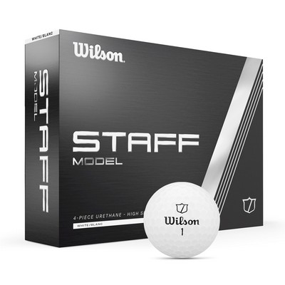 Wilson Staff Model Logo Golf Balls - 1 Dozen/1Pole