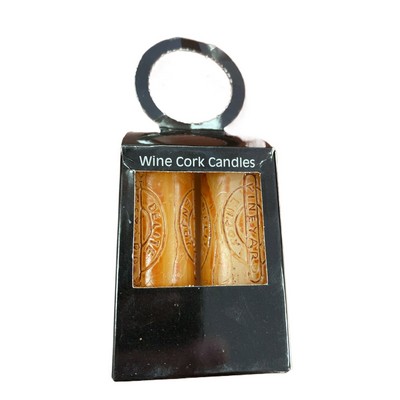 Wine Cork Candle
