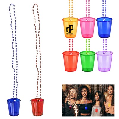 2Oz.Plastic Necklace Cup For Party