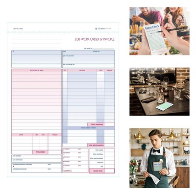 2-Part Carbonless Sales Invoice Book