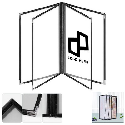 4 Pages Menu Folder