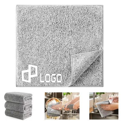 9.8 X 9.8" Dishcloth W/ Lock- Edge