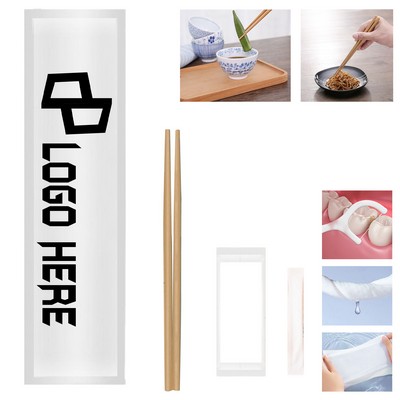 9.45" Disposable Bamboo Chopsticks Set