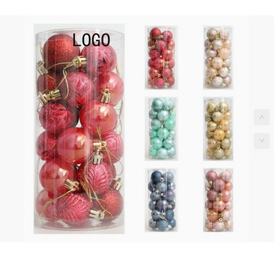 Christmas Tree Decoration Pendant Electroplated Ball