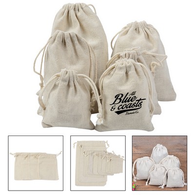Cotton Drawstring Bag
