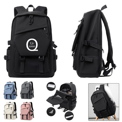 12.6 X 6.3 X 18.5" School Backpack