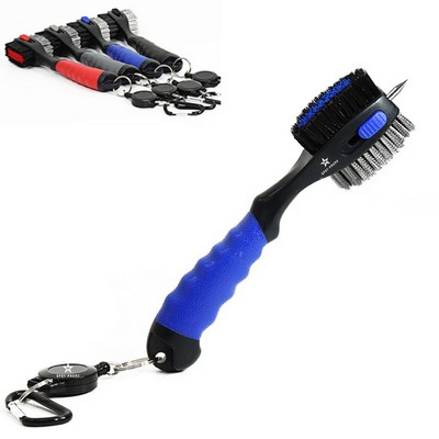 Retractable Golf Club Brush