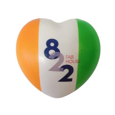 Ireland Pattern Heart Stress Reliever