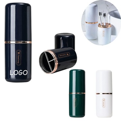 Travel Toothbrush Case with Cup