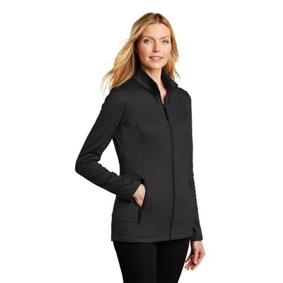 Port Authority® Women's Collective Striated Fleece Jacket
