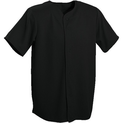Full Button Youth Baseball Jersey