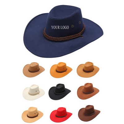 Cowboy Hat With Large Brim
