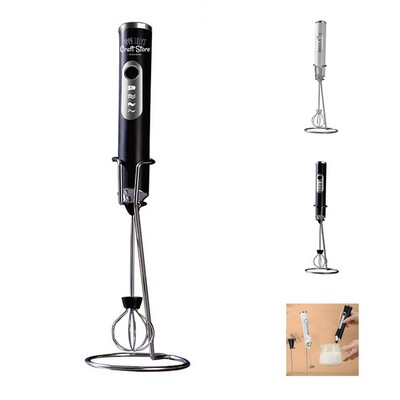 Stainless Steel USB Rechargeable Electric Milk Frother Mixer