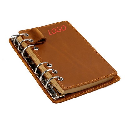 Leather Journal Refillable Writing Notebook